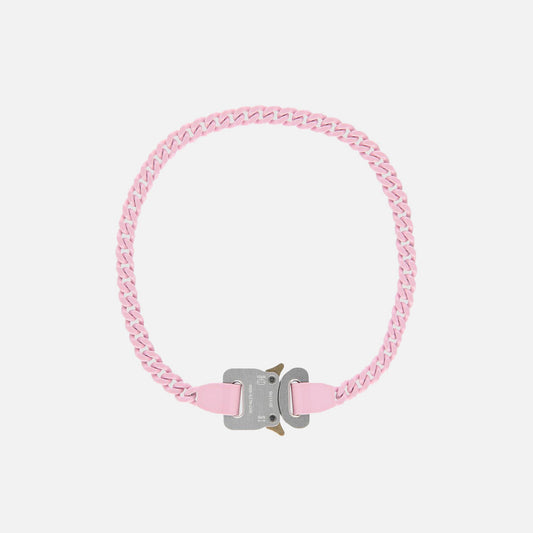 1017 Alyx 9SM Chainlink Buckle Necklace L - Pink