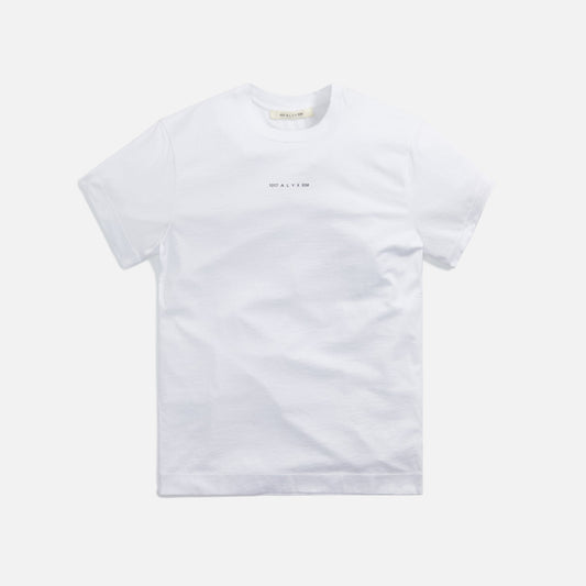 1017 ALYX 9SM Melt Circle Logo Tee - White